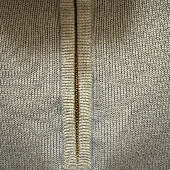 Vineyard Vines Men’s Light Blue Cotton Quarter-Zip Sweater Size Small - Picture 6 of 14